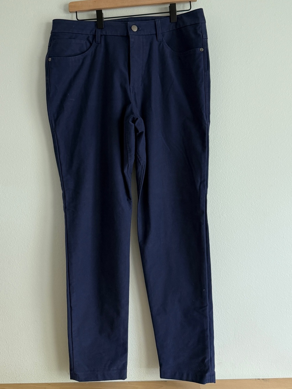 lululemon athletica Navy Straight-Leg Chinos